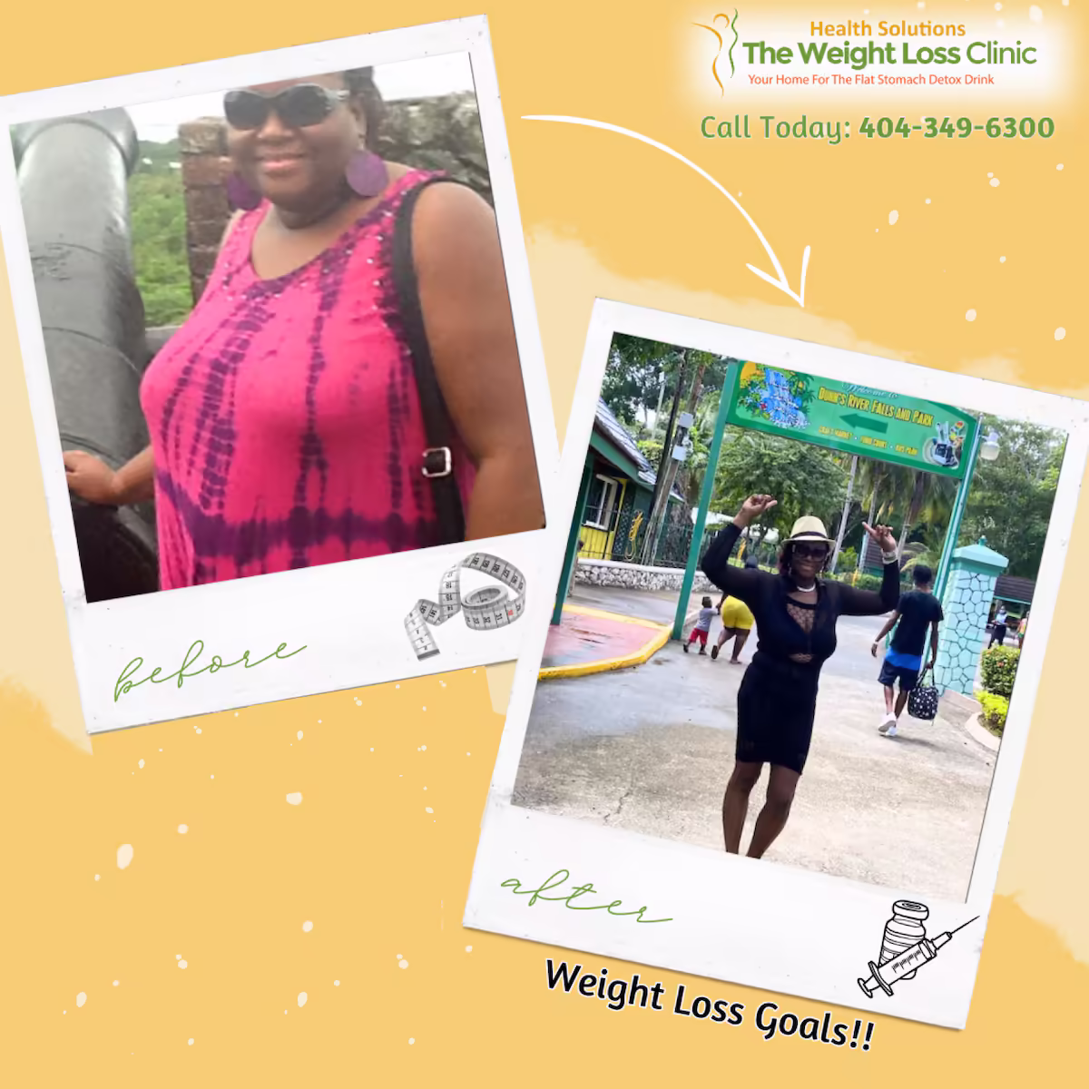 before-after-1-2 Client before and after weight loss transformation collage