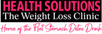 Health Solutions The Weight Loss Clinic logo, home of the Flat Stomach Detox Drink