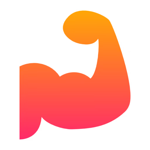 Flexed arm muscle icon representing lean muscle support